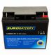 12v-22ah АКБ карбоновый EuroBattery JPC12-22 DZM (12в 22Ач) 1069 фото 2