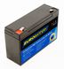 6v-15ah АКБ гелевий EuroBattery GEL 6-15 DZM (6в 15Аг) 1135 фото 1