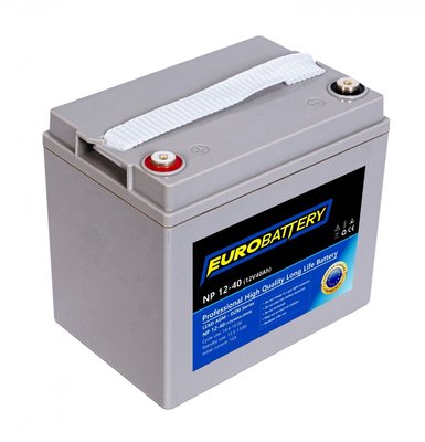 12v-40ah АКБ AGM EuroBattery NP 12-40 DZM (12в 40Ач) 1277 фото